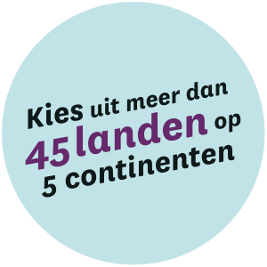 kies uit meer dan 45 landen